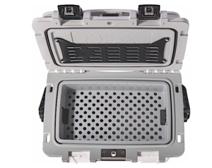 Pelican 14-Quart Personal Cooler - White/Gray  • 14Q-1-WHTGRY