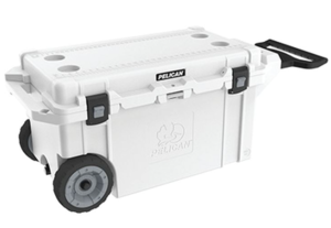 Pelican 80-Quart Elite Wheeled Cooler - White  • 80QW-1-WHT