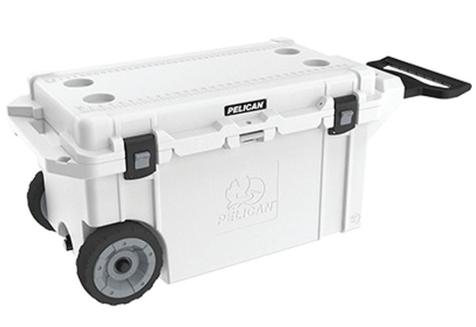 Pelican 80-Quart Elite Wheeled Cooler - White  • 80QW-1-WHT