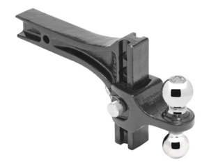 Draw-Tite Adjustable Trailer Hitch Ball Mount, 14,000 lbs. Capacity, Heavy Duty, Fits 2 in. Receiver, 4-3/4 in. Drop  • 63071