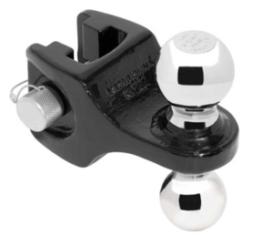 Draw-Tite Trailer Hitch Ball Mount Accessory, Adjustable Dual-Ball, 14,000 lbs. Capacity  • 63076