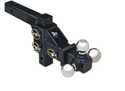 Buyers Adjustable Tri-Ball Hitch With Chrome Towing Balls  • 1802225