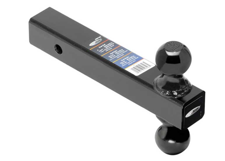 Draw-Tite Dual-Ball Trailer Hitch Ball Mount, 16,000 lbs. Capacity, Heavy Duty, Fits 2 in. Receiver  • 80796