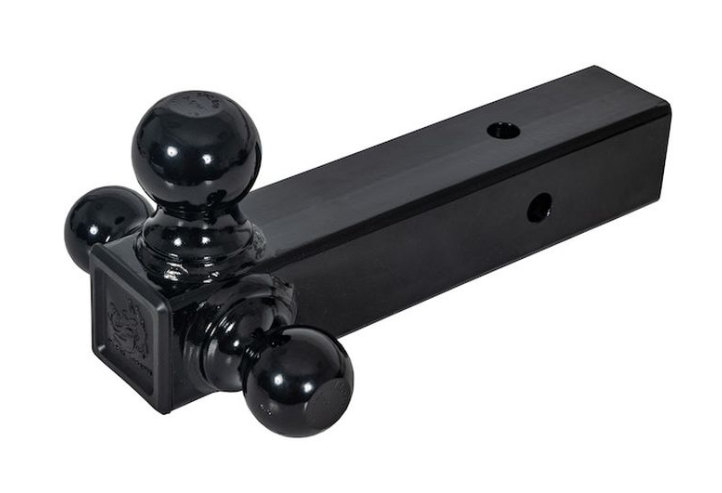 Buyers Tri-Ball Hitch With Black Towing Balls - 2-1/2 Inch Receiver  • 1802250