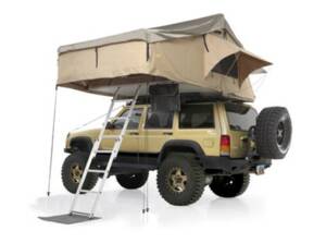 Smittybilt Overlander XL Roof Top Tent, Coyote Tan • 2883