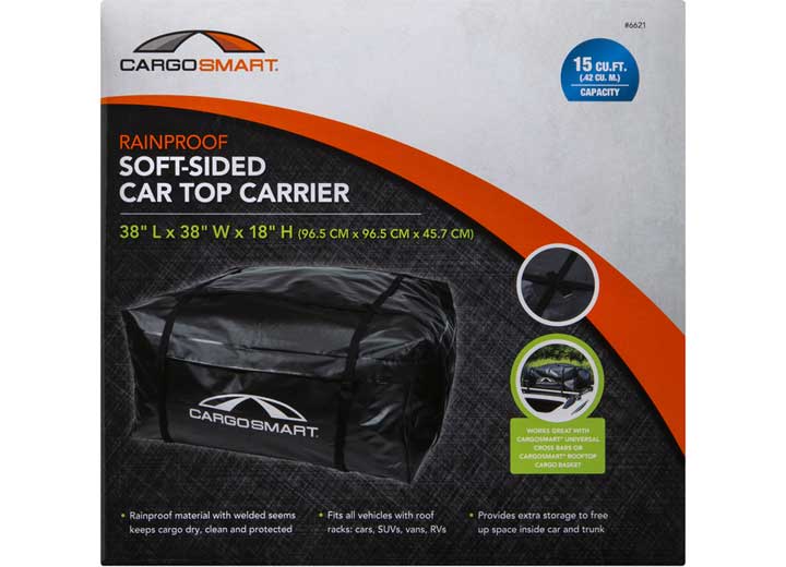 CargoSmart Rainproof Roof Top Cargo Carrier Bag 15 cu ft  • 6621