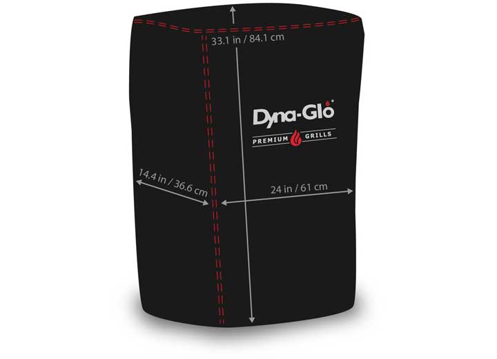 Dyna-Glo Premium Vertical Smoker Cover for DGU505BAE, DGU505BAE-D, DGU732BDE, DGU732BDE-D, DGU732SDE, DGU732SDE-D   • DG732ESC