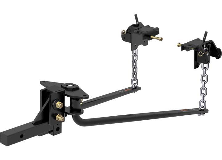 Curt Round Bar Weight Distribution Hitch with Integrated Lubrication (5-6k)  • 17050