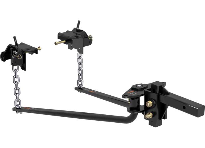 Curt Round Bar Weight Distribution Hitch with Integrated Lubrication (5-6k)  • 17050