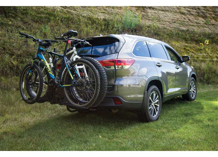 Curt Tray-Style Hitch-Mounted Bike Rack (2 Bikes, 1-1/4