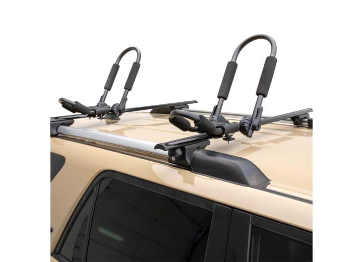 Curt Adjustable Aluminum Roof Rack Kayak Holders  • 18320