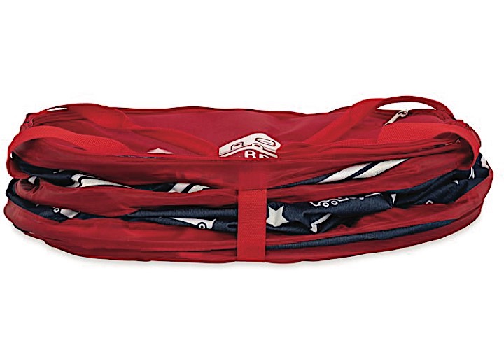 Camco Life is Better at the Campsite Pop-Up Container, 24-Inches x 18-Inches, Patriotic Design  • 42995