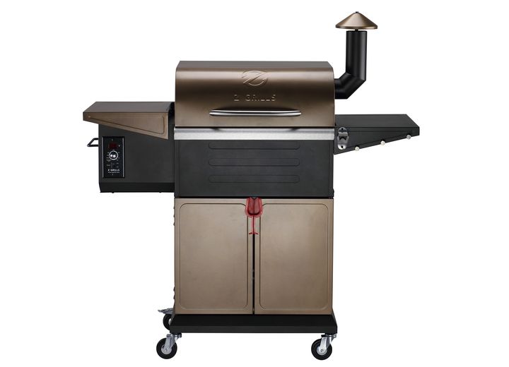 Z Grills Flame Elite Bronze Pellet Grill  • ZPG-600D