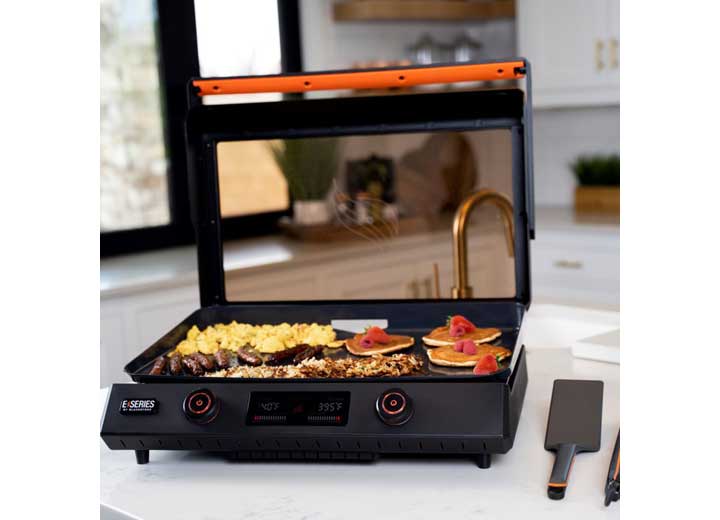 Blackstone 22” E-Series Electric Tabletop Griddle with Hood  • 8001