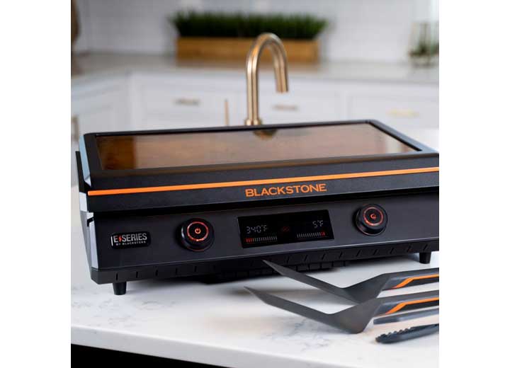 Blackstone 22” E-Series Electric Tabletop Griddle with Hood  • 8001