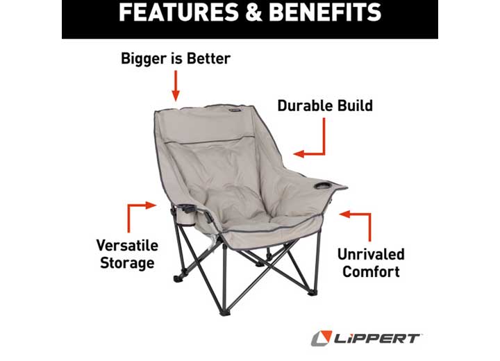 Lippert Big Bear Chair - Sand  • 2021128653