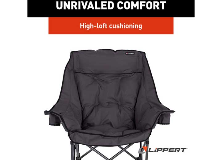 Lippert Big Bear Chair Dark Grey  • 2021128654