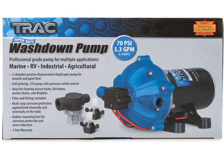 Camco TRAC Outdoors Super-Duty Washdown Pump  • 69381