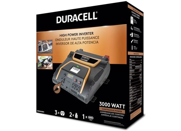 Duracell 3000 Watt High Power Inverter  • DR3000INV