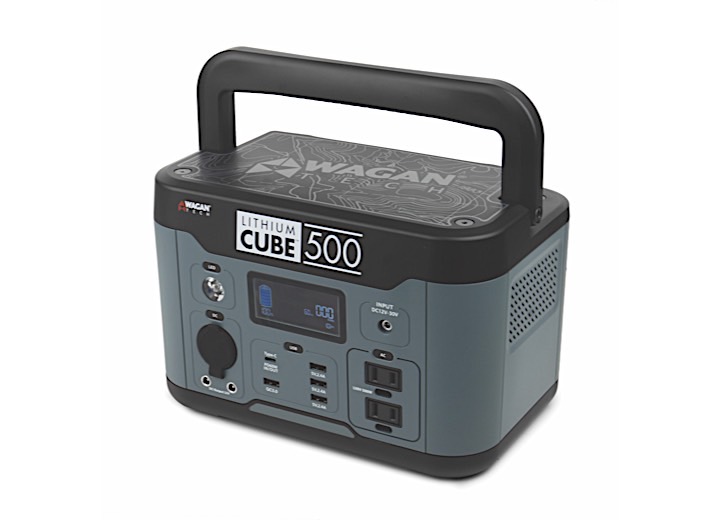 Wagan Lithium Cube 500 Pure Sine Wave Inverter — 600 Surge Watts, 500 Rated Watts  • 8834