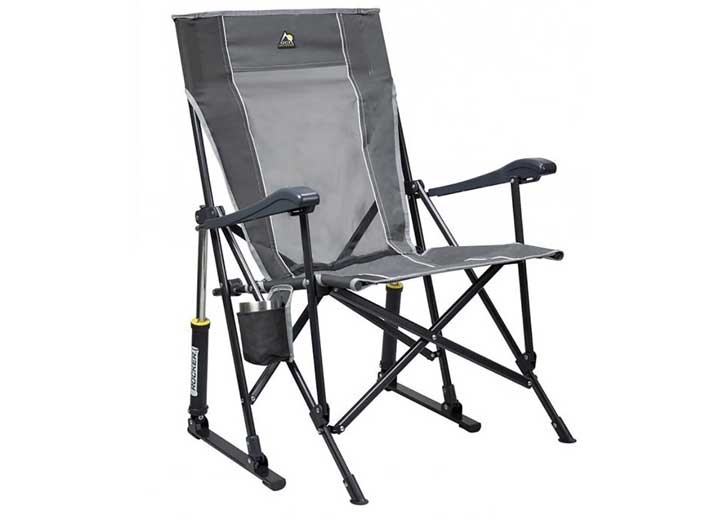 GCI Outdoor Freestyle Rocker Portable Rocking Chair, Mercury Gray  • 37665