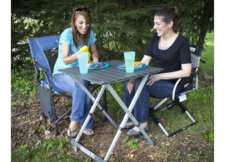 GCI Outdoor Compact Camp Table 25, Black/Chrome  • 39226