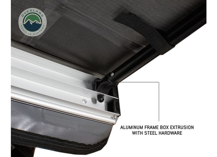 Overland Vehicle Systems Nomadic Awning 4.5' With Black Cover  • 18039909