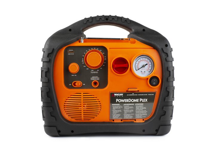 Wagan Power Dome PLEX 12 V Portable Jump Starter with Air Compressor and Power Inverter  • 7561