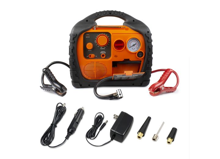 Wagan Power Dome PLEX 12 V Portable Jump Starter with Air Compressor and Power Inverter  • 7561