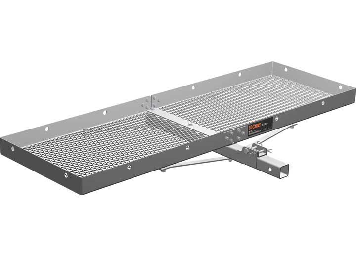 Curt Tray-Style Cargo Carrier With Folding Shank  • 18100