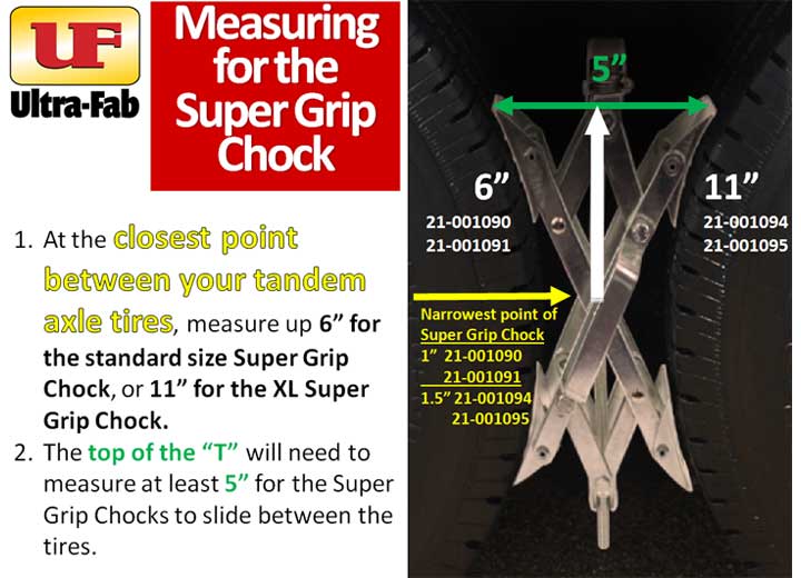 Ultra Fab Super Grip Chock - Single  • 21-001090