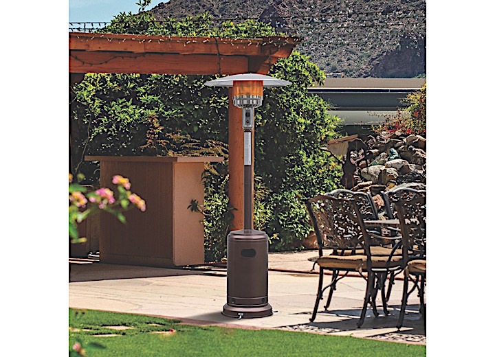 Blue Sky Outdoor Living Hammered Bronze Gas Patio Heater 48,000 BTU  • PHG8732BZ