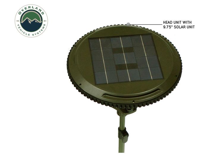 Overland Vehicle Systems Wild Land Camping Gear - UFO Solar Light  Pods & Speaker  • 15049901