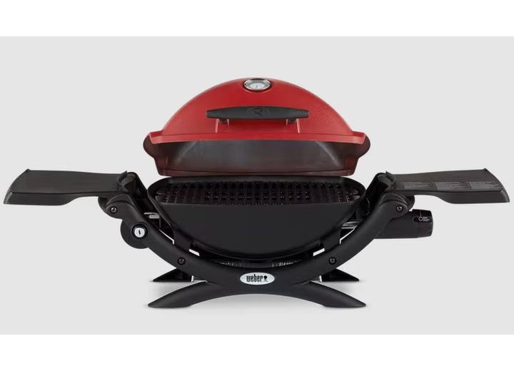 Weber Q1200 Portable Gas Grill, Red  • 51040001