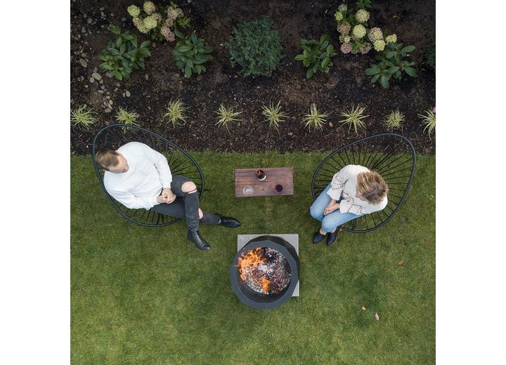 Blue Sky Outdoor Living The Peak Patio High Efficiency Pellet Fire Pit, 23.9