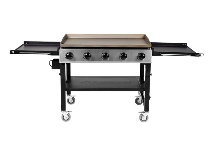 Pit Boss 5-Burner Griddle with 2 Folding Side Shelves  • 10762