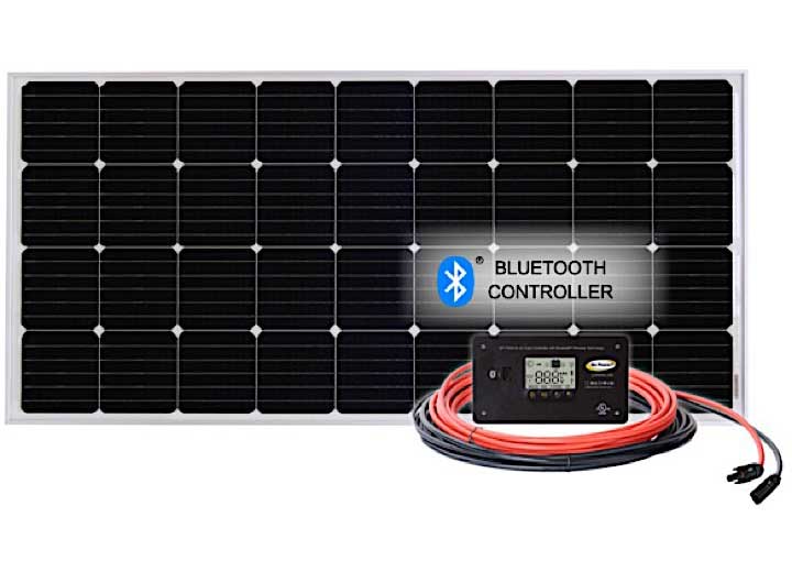 Go Power Overlander 200 Watt Solar Kit with Wire and 30 Amp Controller  • 83294