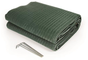 Camco Reversible Awning Mat - 6' x 9' Green  • 42880