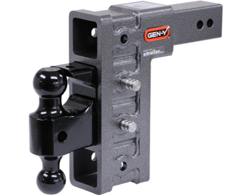 Gen-Y Hitch Adjustable 2-Ball Mount - 2-1/2