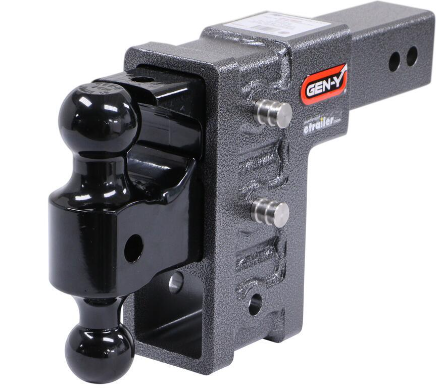 Gen-Y Hitch Adjustable 2-Ball Mount - 2-1/2