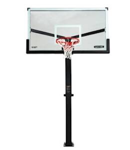 Lifetime Mammoth Bolt-Down Basketball Hoop - 72-Inch Tempered Glass  &bull; 90964