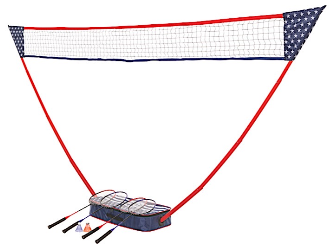 Escalade Sports Triumph Patriotic Portable Badminton Set  • 35-7450-3