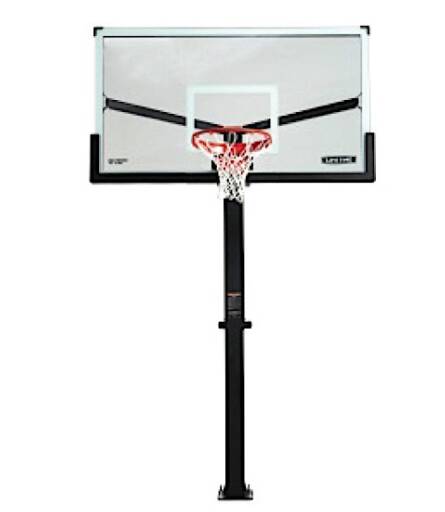 Lifetime Mammoth Bolt-Down Basketball Hoop - 72-Inch Tempered Glass • 90964