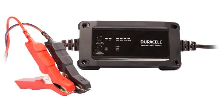 Duracell 2 Amp Charger + Maintainer • DRMC2A