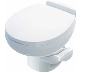 Thetford Aqua Magic Residence White Plastic Low Profile Built-In Toilet  • 42170