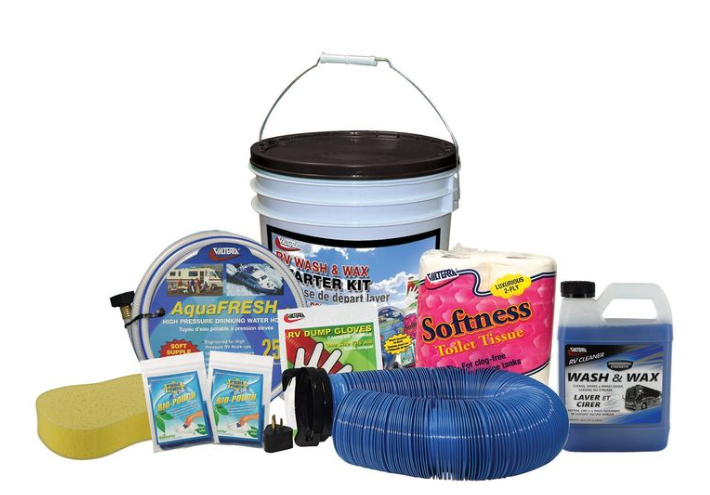 Valterra Standard Starter Kit In A Bucket With Sponge And Wash & Wax  • K88130