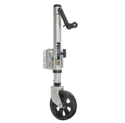 Draw-Tite XLT Marine Trailer Jack, 1,500 lbs. Capacity, Side Wind, Bolt-On Side Mount, 12