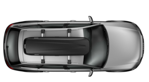 Thule Pulse Alpine Roof Cargo Box Black  • 613