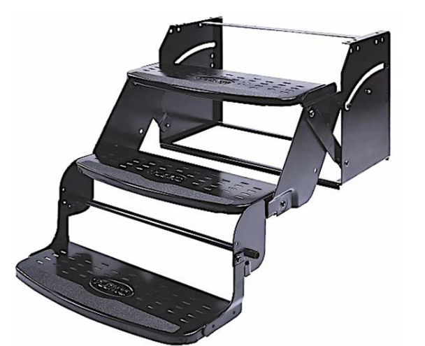 Stromberg Carlson  Flexco Manual Pull-Out Steps for RVs - Triple - 8