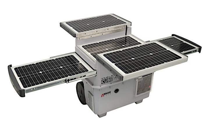 Wagan Solar ePower Cube 1500 Plus Portable Power Station • 2547